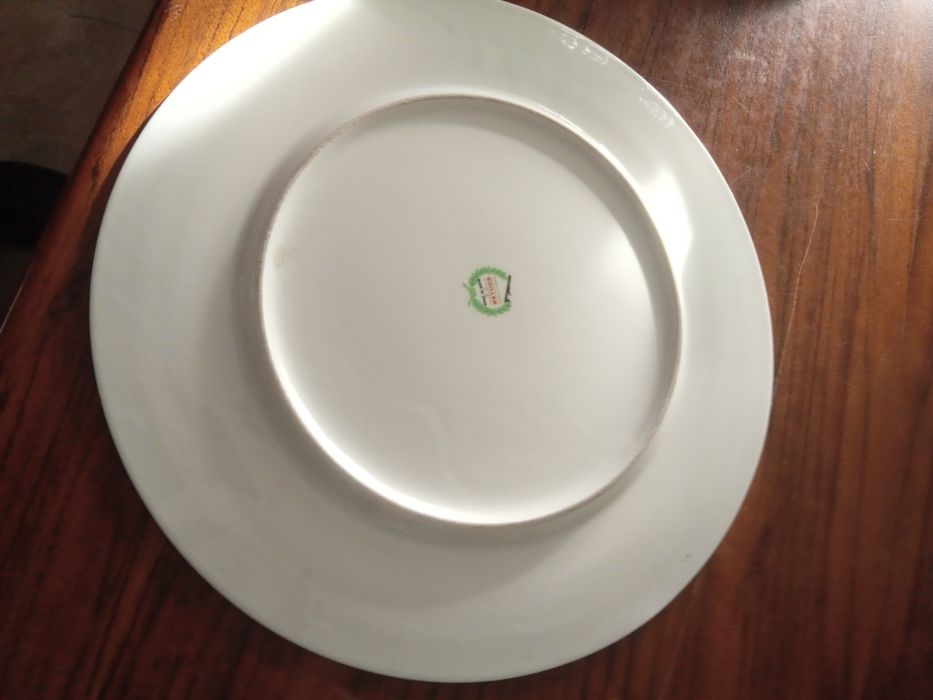 Prato decorativo em porcelana de Espanha