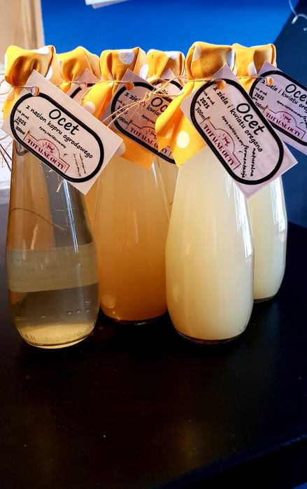 Ocet żywy z nasion kopru 300ml TOTALNE OCTY