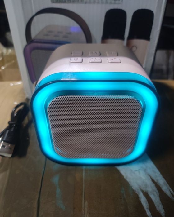 Karaoke Mini coluna com micro