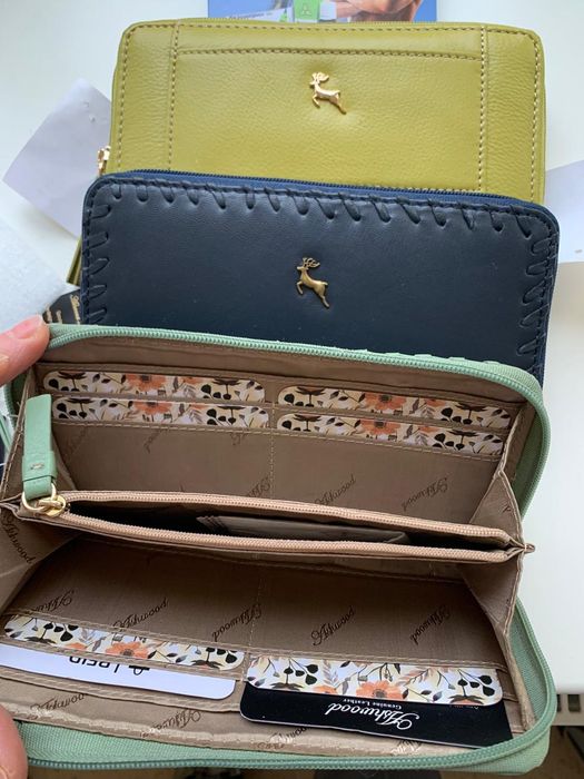 Портмоне женские, кожа