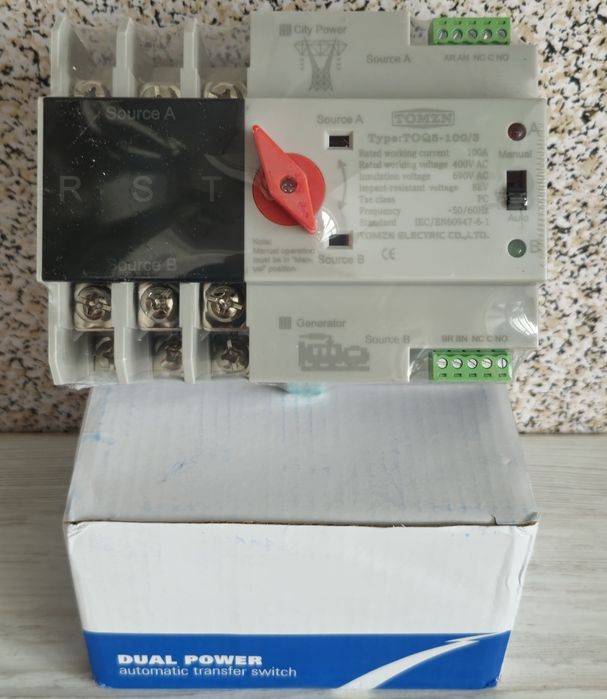 АВР Tomzin (автомат введення резерву)