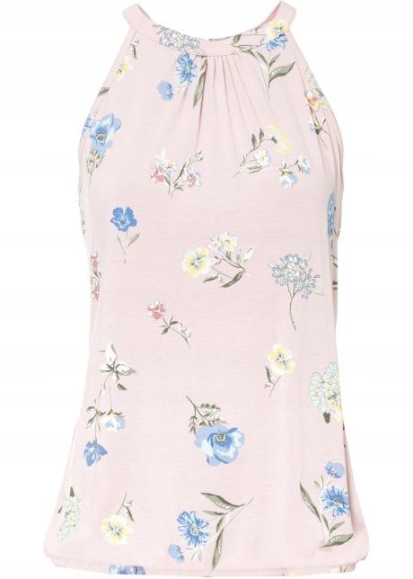 B.P.C top z nadrukiem różowy ^36/38