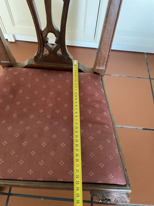 Pequena cadeira, estilo inglês