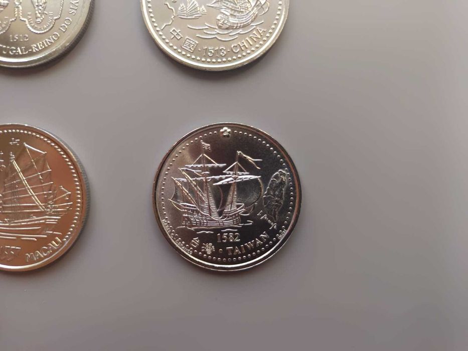 VII Série Moedas dos Descobrimentos – Cuproníquel (1996)