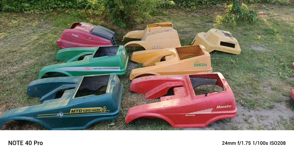 Kosiarka traktorek Stiga villa#park#e11#e9#czesci#maska#obudowa#piasta