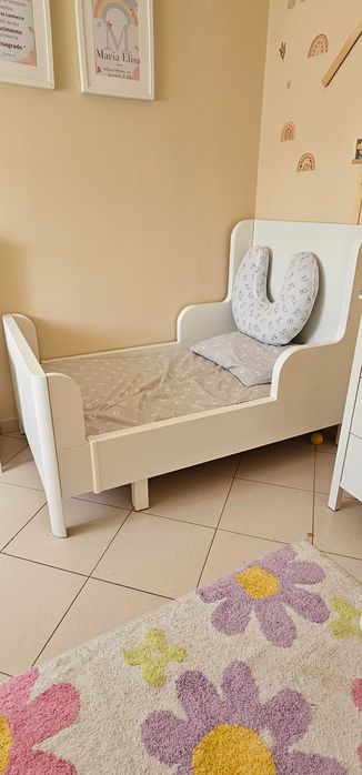 Cama infantil que aumenta