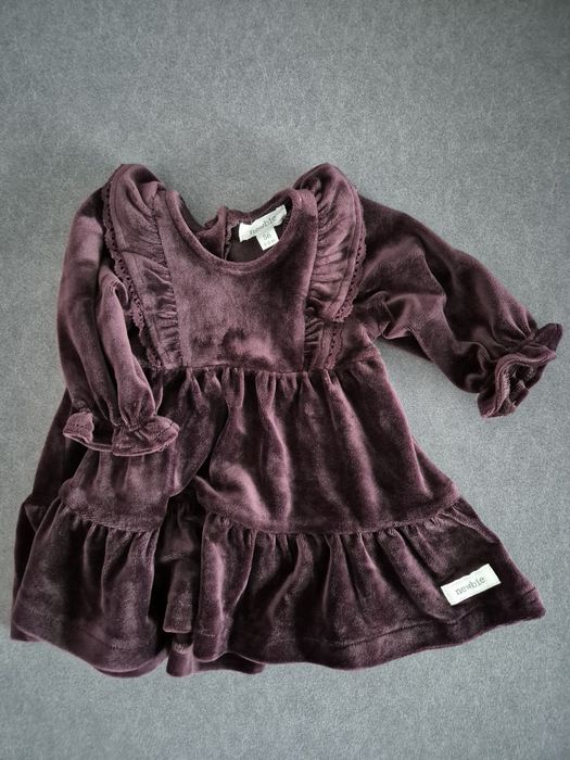 Sukienka welurowa Newbie 56