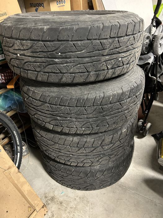 4 jantes + pneus estrada RR