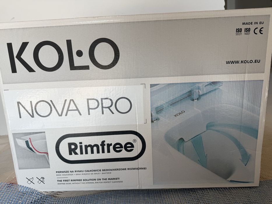 Унітаз безобідковий Kolo Nova Pro Rimfree