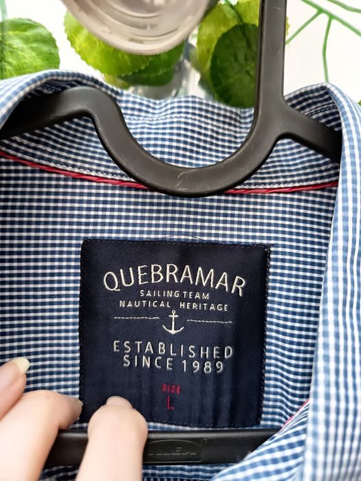 Camisa Axadrezada Azul Escuro