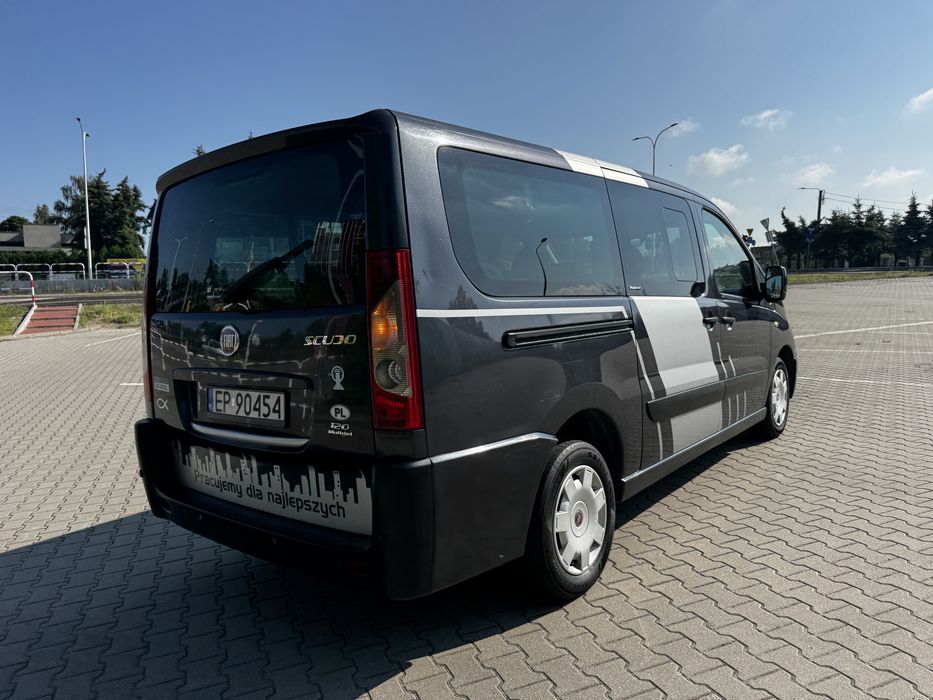 Fiat Scudo  zamiana panorama 8 osobowa climatronic salon polska