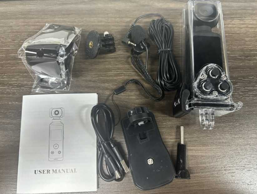 Câmara de Ação 4K Ultra HD | Wi-Fi | Estabilização e Áudio (Nova)