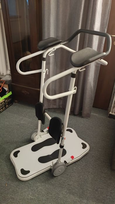 Platforma do transferu pacjenta z podparciem przedramion