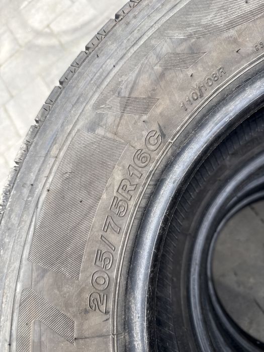 Шини резина 205/75/16с r16c Firestone пара літні