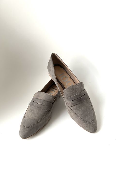 Joop! - loafer / lordsy / półbuty / buty zamszowe szare  40