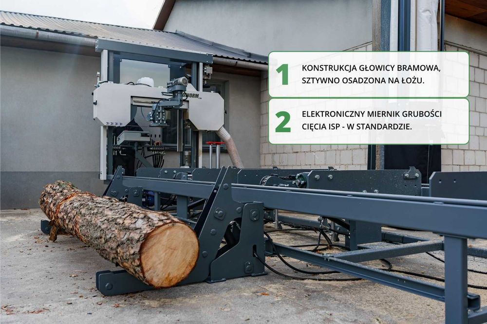 Trak Taśmowy z Pełną Hydrauliką. Możliwość przetestowania. Masywny