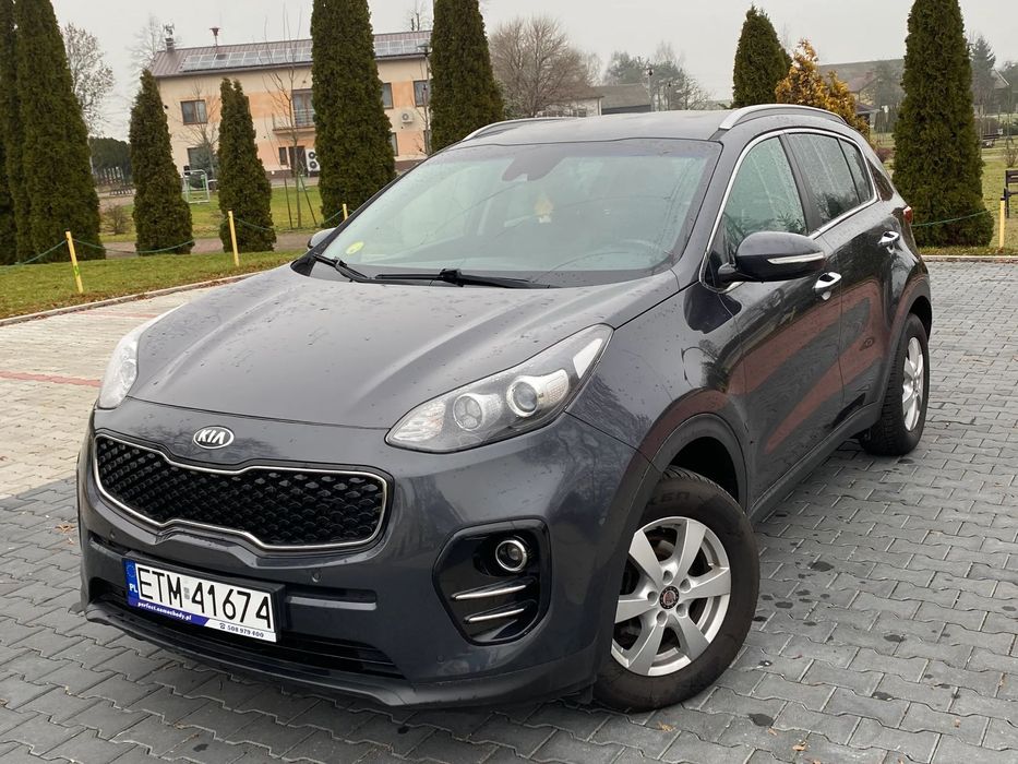 Kia Sportage # Fabryczny lakier # Grzane fotele # Nawigacja #