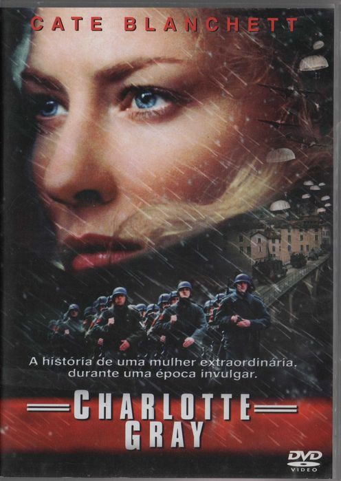 Dvd Charlotte Gray - guerra - Cate Blanchett - extras