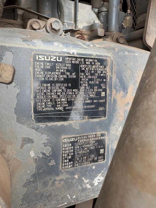 Koparka gąsienicowa HITACHI 350 LCN