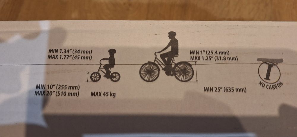 Drążek do holowania rowerek