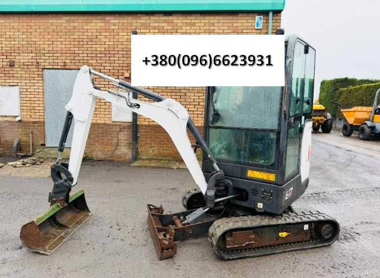 Екскаватор BOBCAT E17 *РІК 2019*1503 ГОДИНИ*