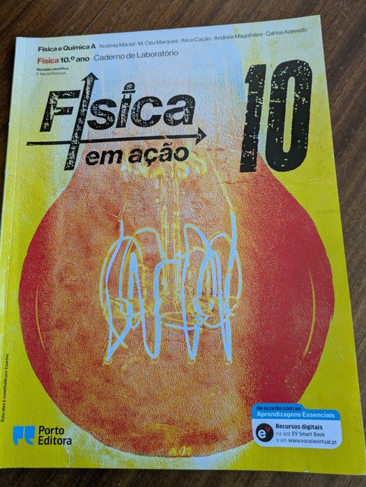 Física em Ação 10 Caderno de laboratório