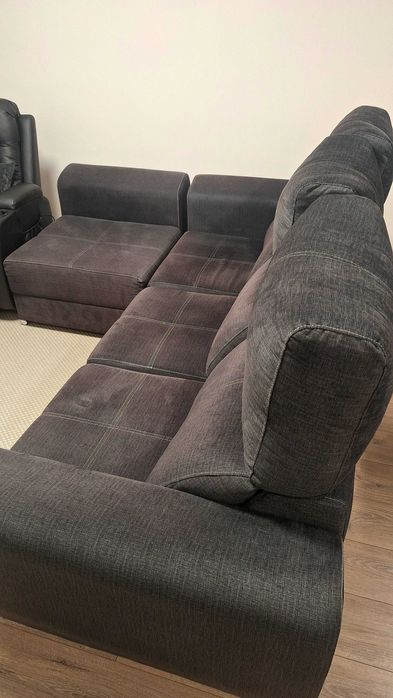 Sofá cama com canto