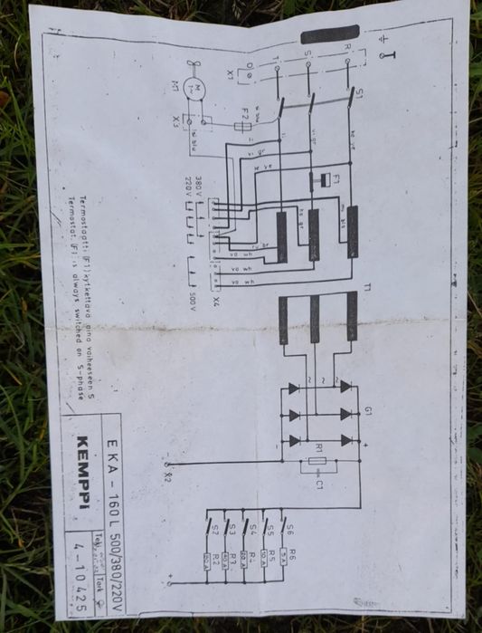 Spawarka KEMPPI EKA 160L.
