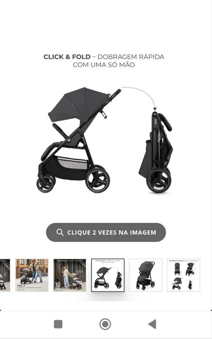 Carrinho de Passeio até 25Kg