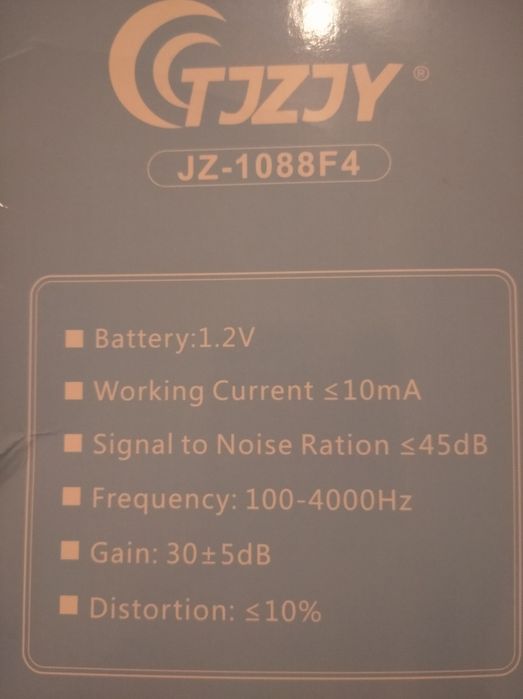 Aparelho auditivo Recarregável