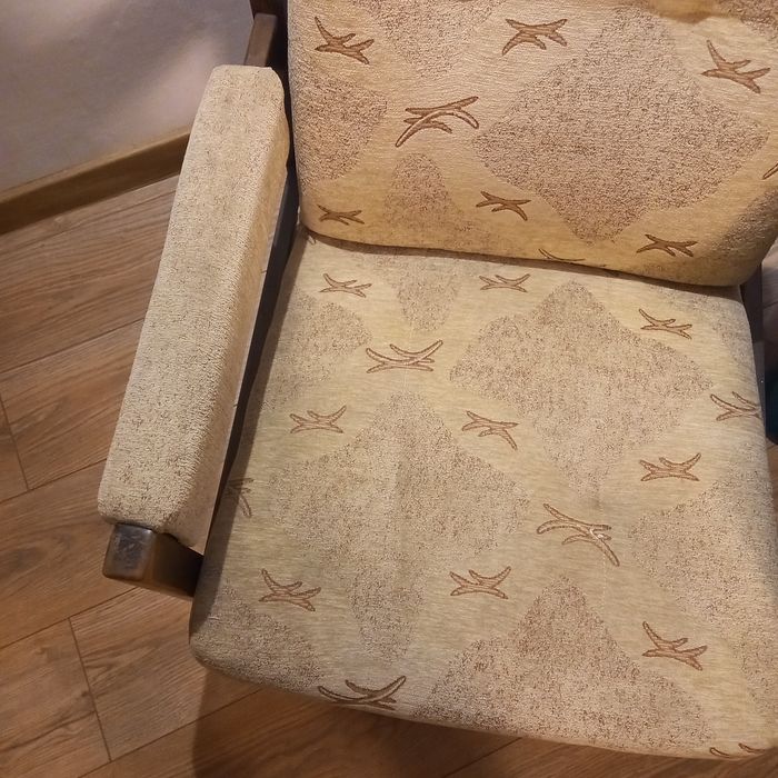 Fotel klubowy PRL