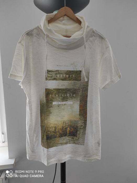 Reserved __ t-shirt koszulka męska z kominem