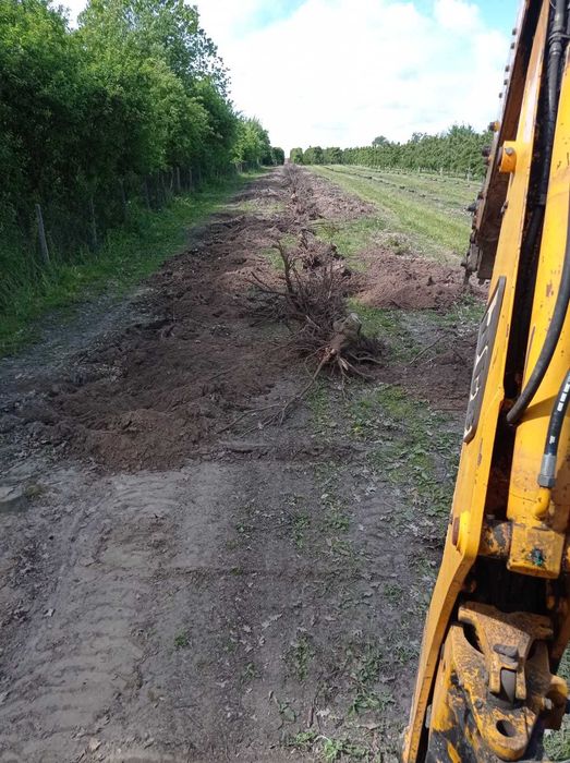 Usługi koparko-ładowarką