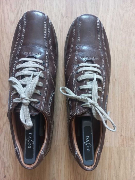Мужские кожаные туфли Bata 43 p.