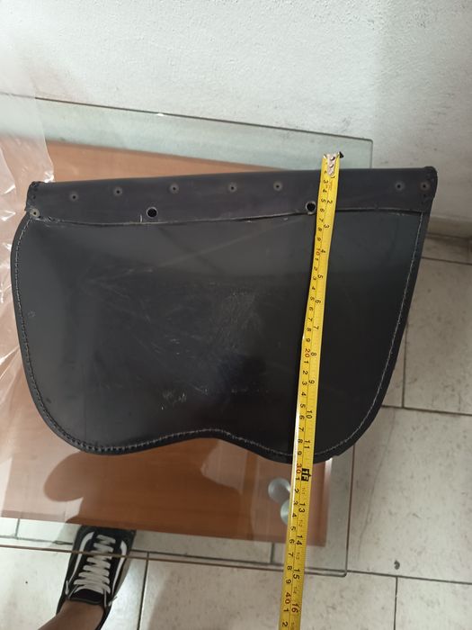 Mala em pele genuína Harley