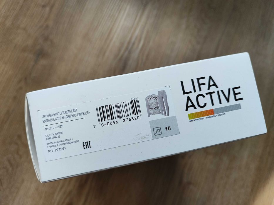 Helly Hansen Lifa Active zestaw bielizny termicznej dla dzieci 140(10)