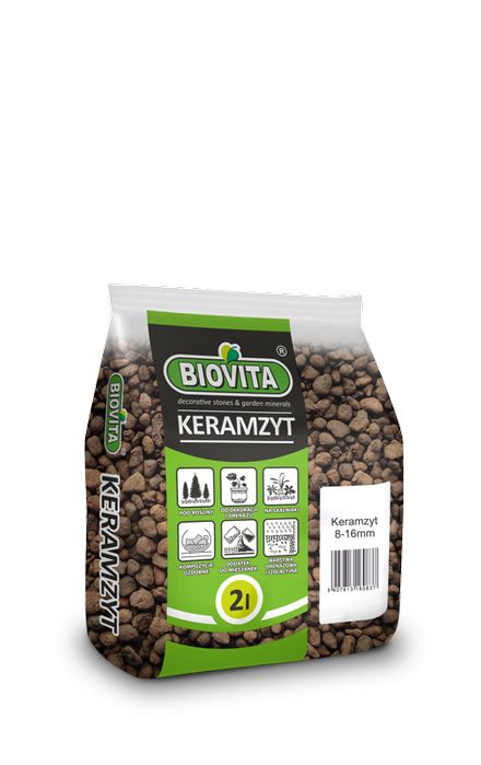 Keramzyt 8-16 mm 2 L BIOVITA