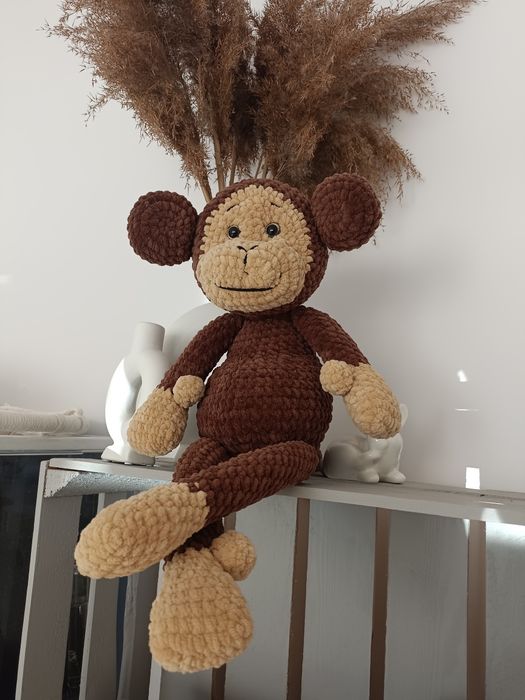 Małpka na szydełku