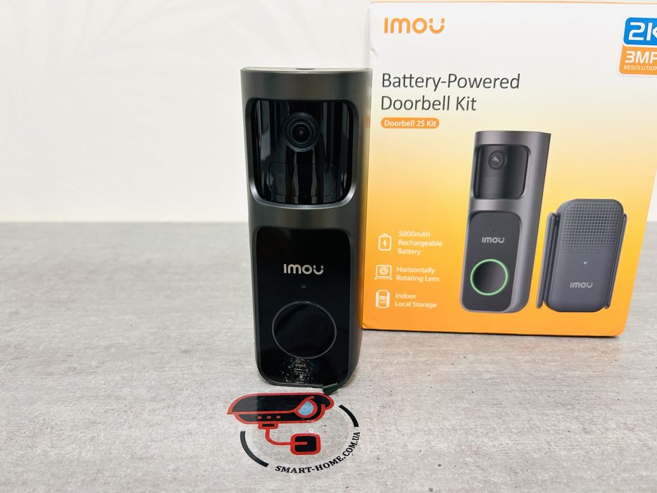 ХІТ 3Мп WiFi IMOU акумуляторний домофон вызывная панель дверной звонок