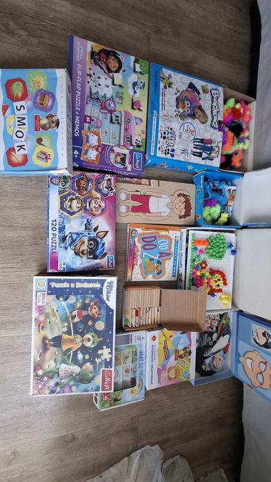 Układanki i puzzle 5+