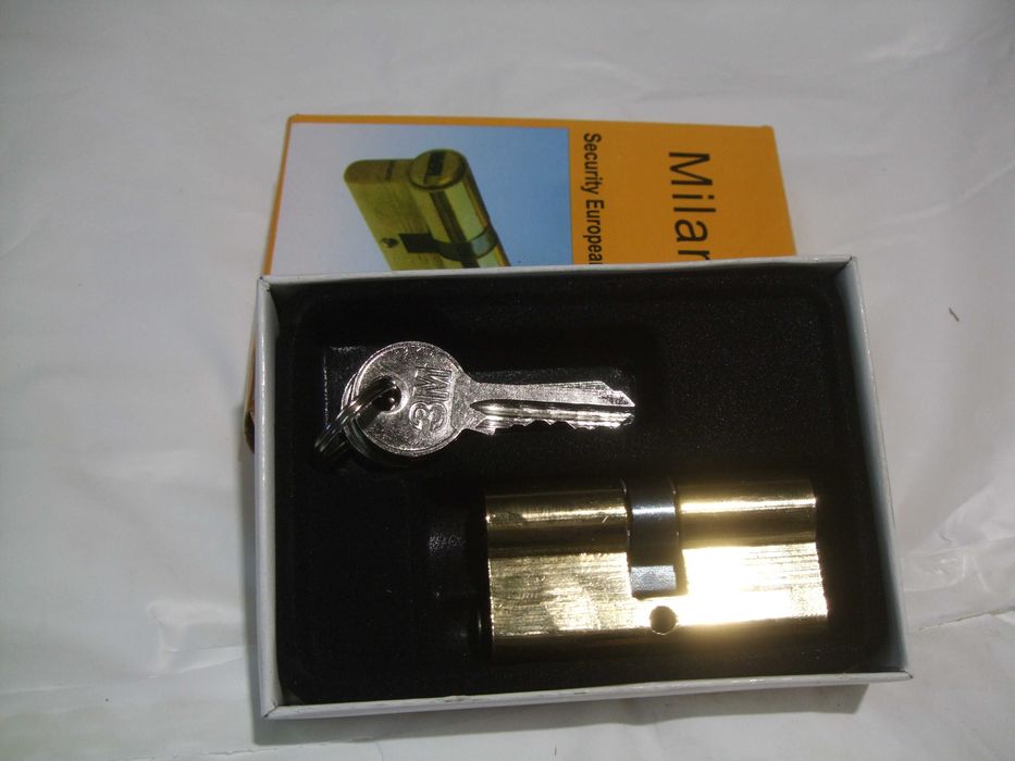 Wkładka ZAMKA 30/30 mm ZAMKNIĘCIE SYMETRYCZNA  4 x Klucze