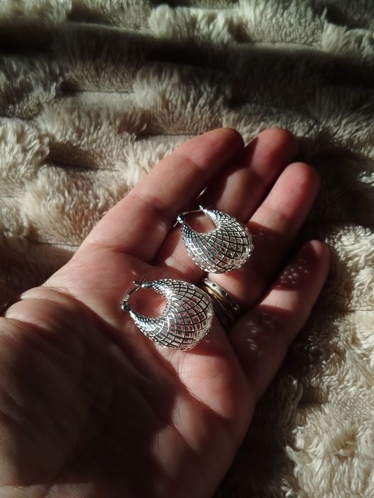Сережки срібні 925пр.