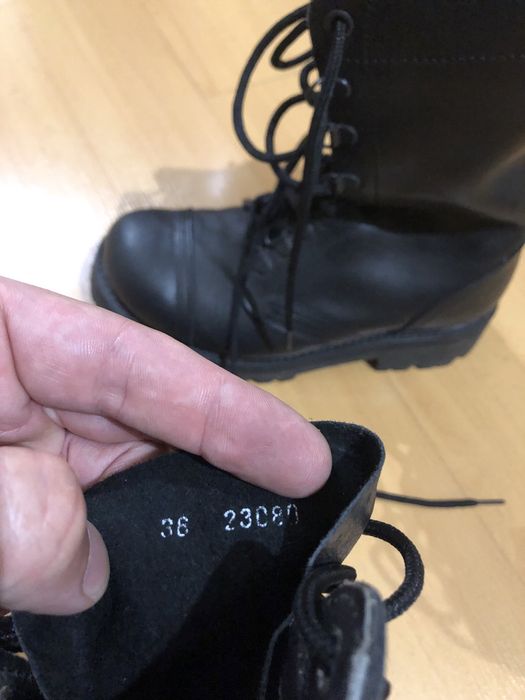 Botas da tropa militar taticas nº36