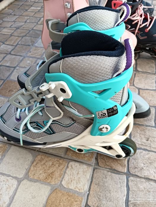 Patins em linha e 4 rodas