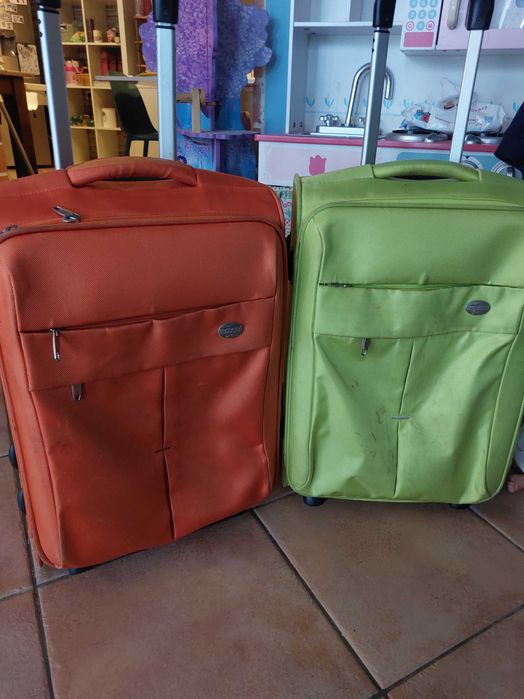 Malas de viagem valor das duas