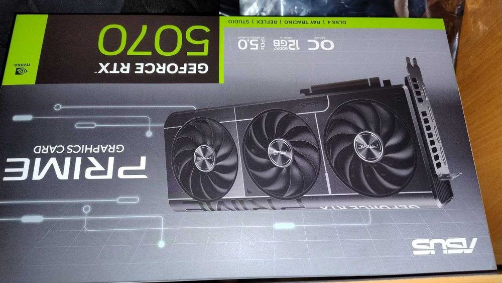 Відеокарта ASUS PCI-Ex GeForce RTX 5070 PRIME OC Edition 12GB GDDR7