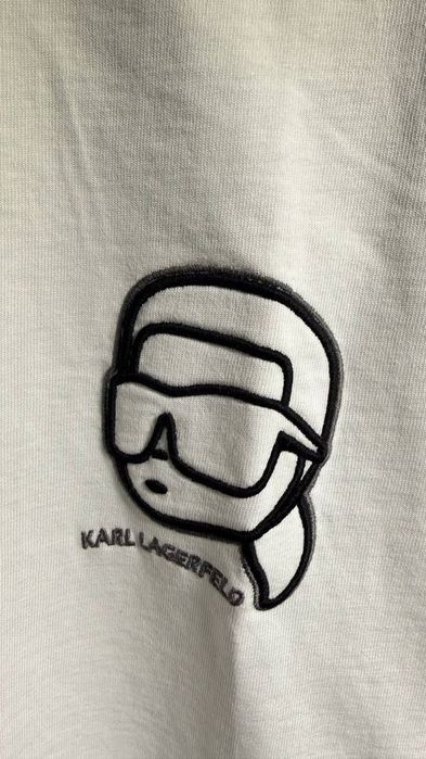 Стильна футболка KARL LAGERFELD White
