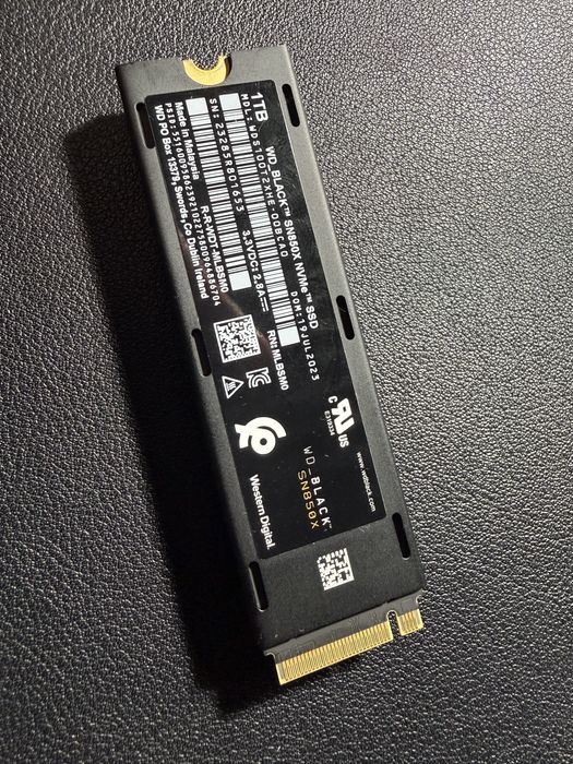 Dysk do konsoli ps5 WD Black 1TB SN850X - playstation 5 slim fat pro