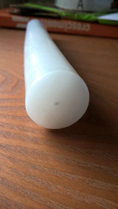 Vela circular/redonda de batismo para personalizar