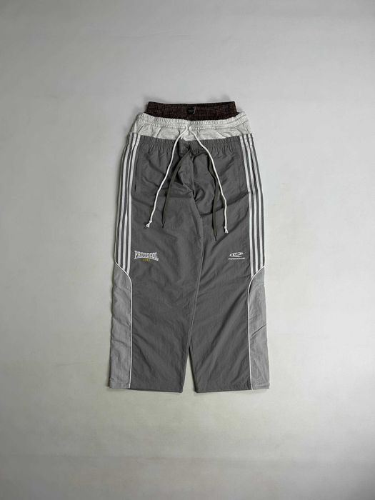 Штани Project GR 3 пояса спортивки sweatpants gray сірі штаны серые